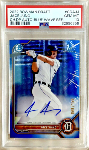 2022 bowman chrome jace jung - 2022,