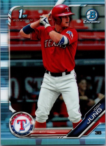 Bowman chrome josh jung - chrome, 1°