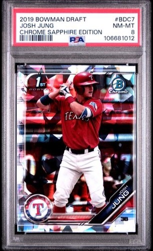 Bowman chrome draft sapphire - bowman,